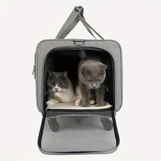 3-in-1 Foldable Pet Trolley & Travel Case