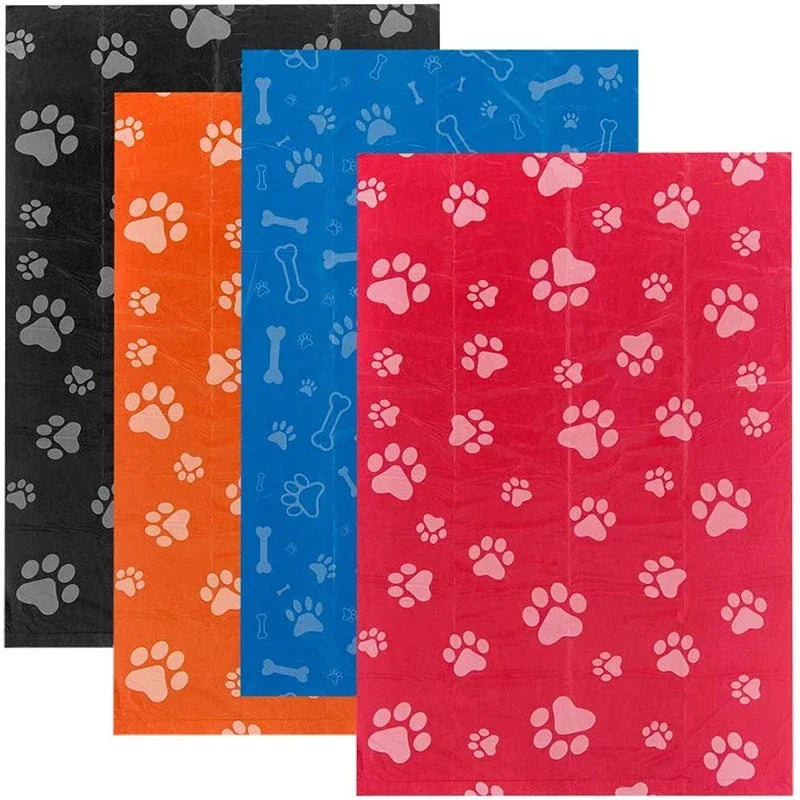 Leak-Proof Dog Waste Bags; Heavy Duty Scented Poop Bags (Bulk Packs)