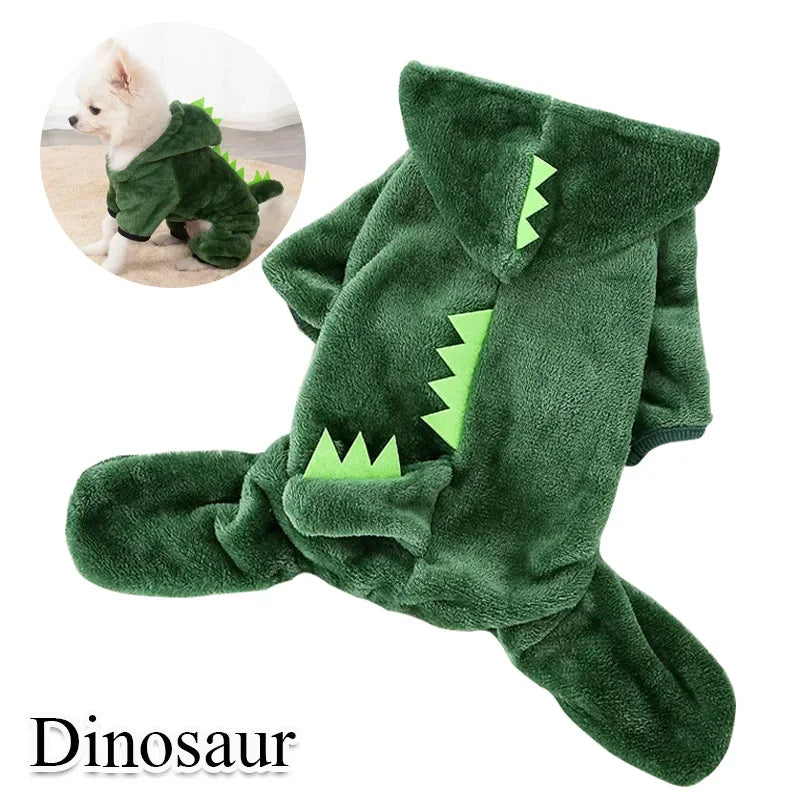 Character Cosplay Fleece Pet Romper