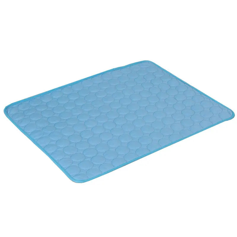 Self-Cooling Gel Pet Mat; Pressure-Activated Summer Cooling Pad for Dogs