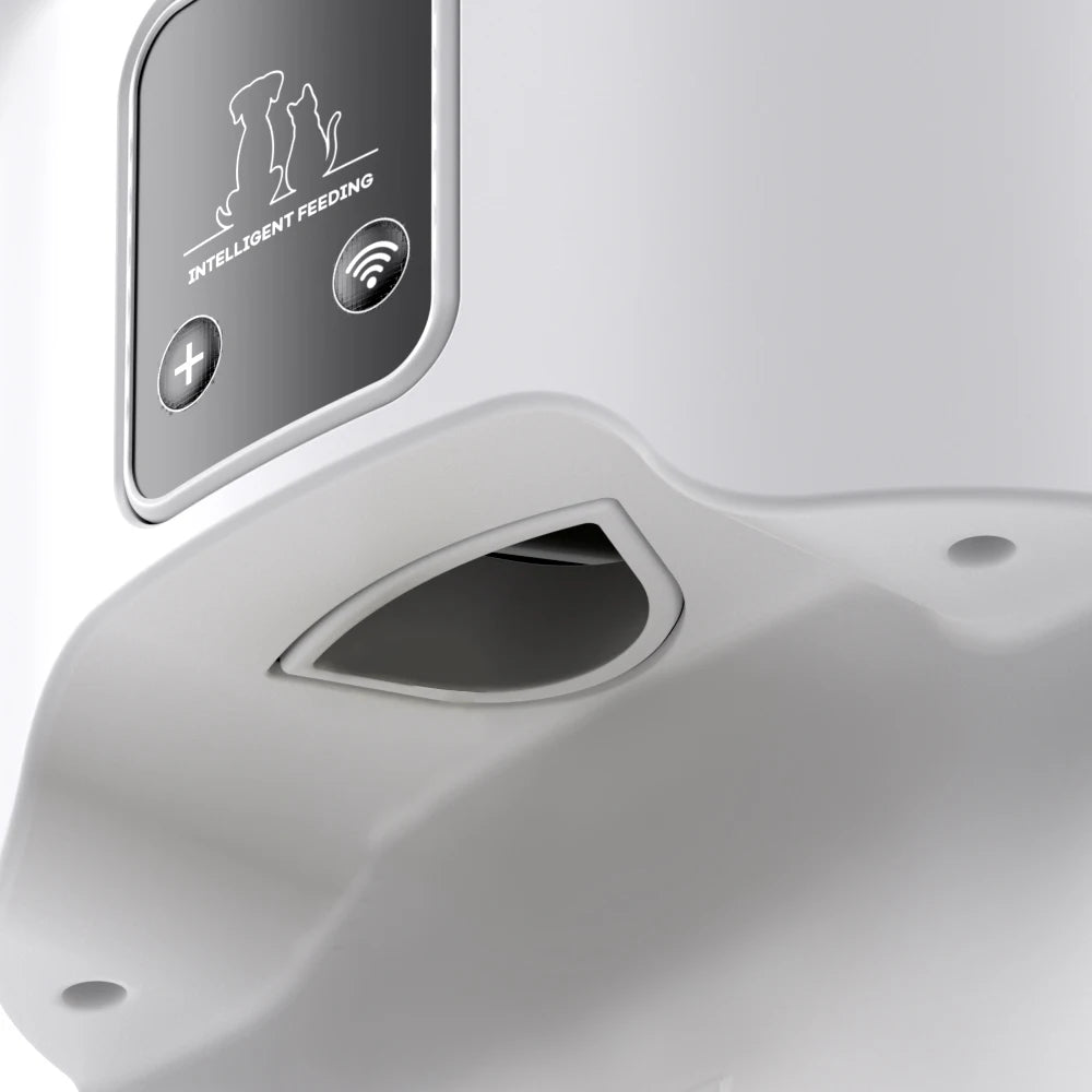 Smart Automatic Pet Feeder; Programmable Meal Timer & Portion Control Food Dispenser