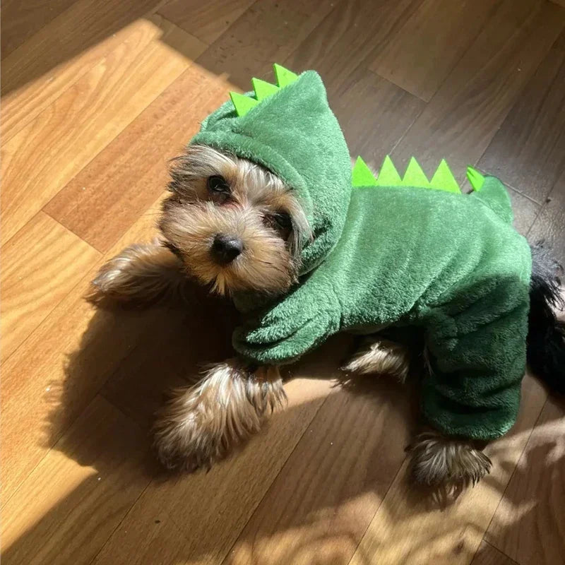 Character Cosplay Fleece Pet Romper