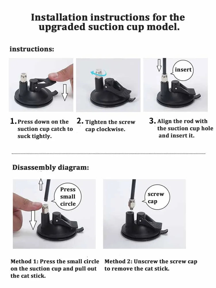 Interactive Feather Bell Cat Toy; Fluttering Exercise Teaser Toy for Indoor Kittens