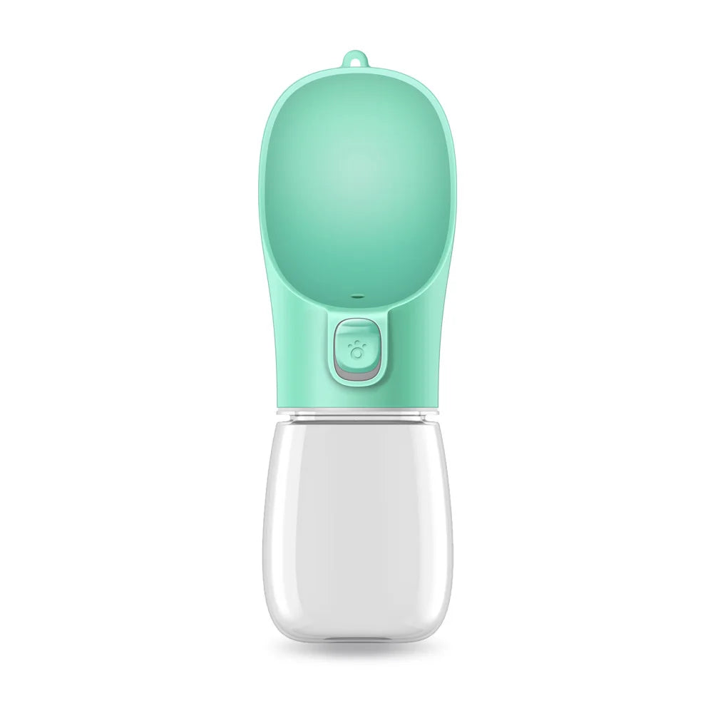 Leak-Proof Portable Pet Water Bottle; Travel Dispenser Cup for Dog Walking