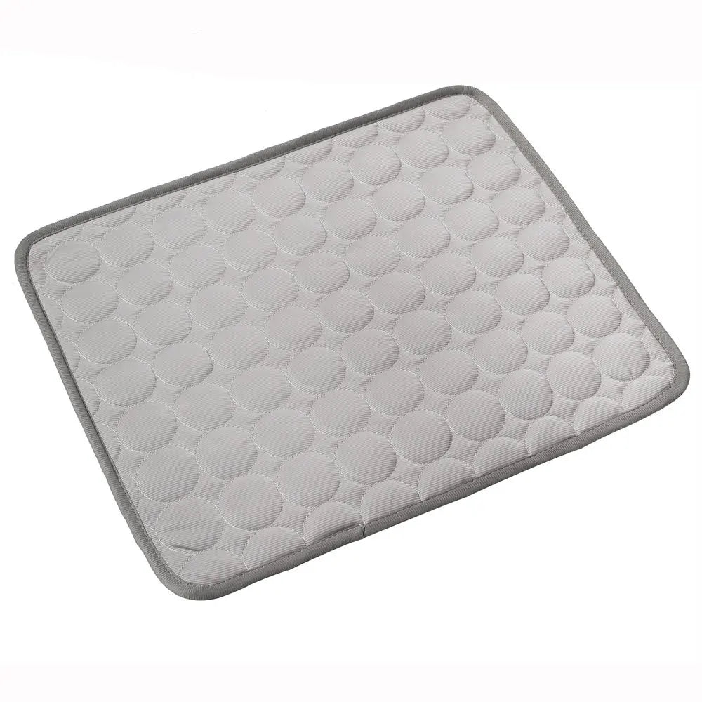 Self-Cooling Gel Pet Mat; Pressure-Activated Summer Cooling Pad for Dogs