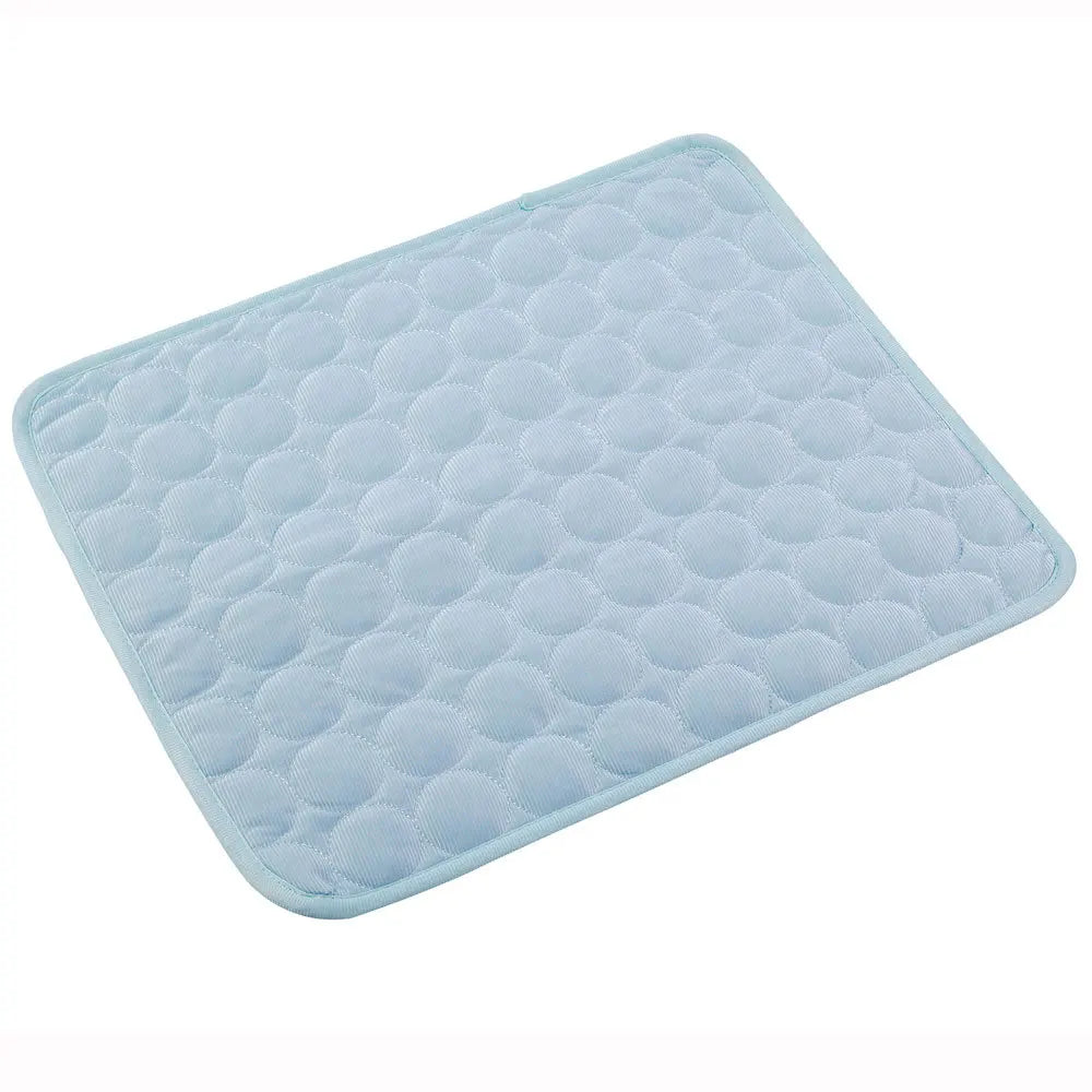 Self-Cooling Gel Pet Mat; Pressure-Activated Summer Cooling Pad for Dogs