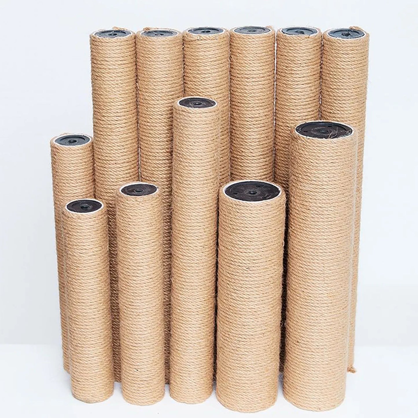 Sisal Rope Cat Tree Replacement Poles; Universal Scratching Post Repair Parts