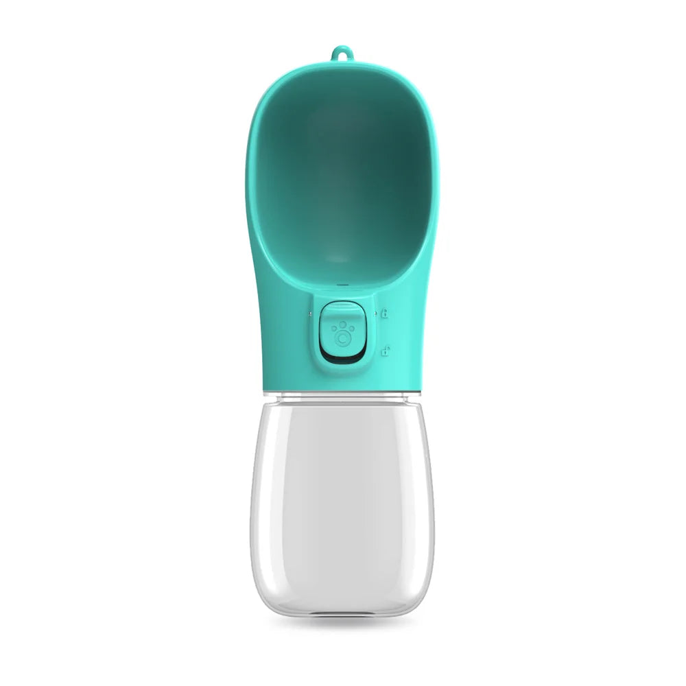 Leak-Proof Portable Pet Water Bottle; Travel Dispenser Cup for Dog Walking