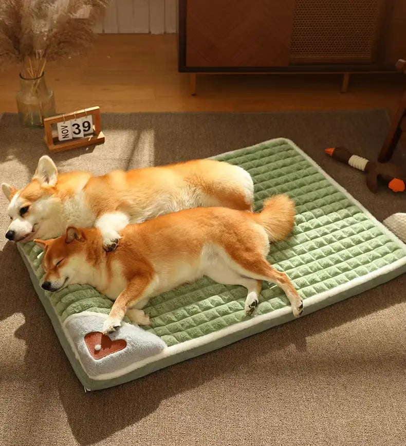 Machine Washable Orthopedic Pet Bed; Anti-Anxiety Calming Dog & Cat Cushion