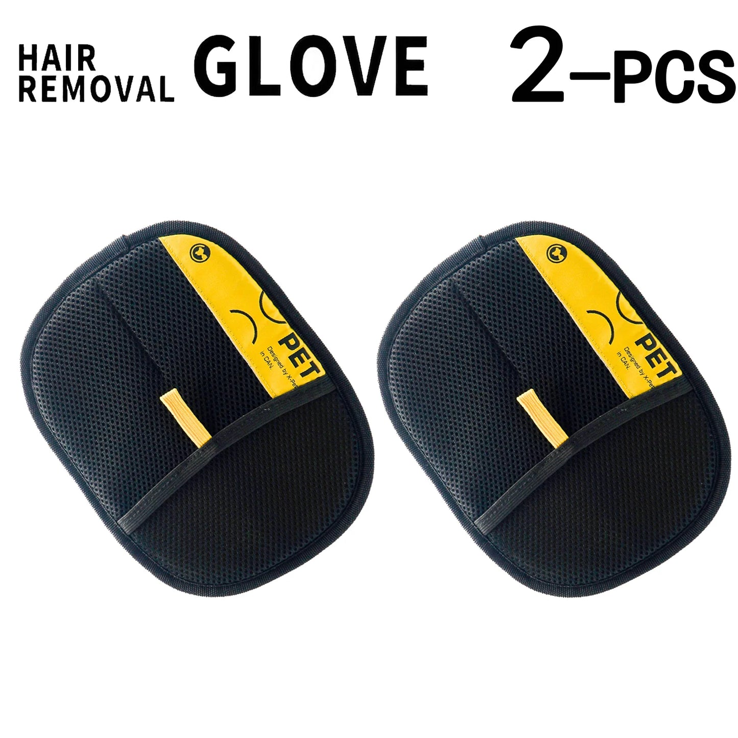 Gentle Pet Hair Remover Gloves; Efficient Deshedding & Grooming Mitts for Cats & Dogs