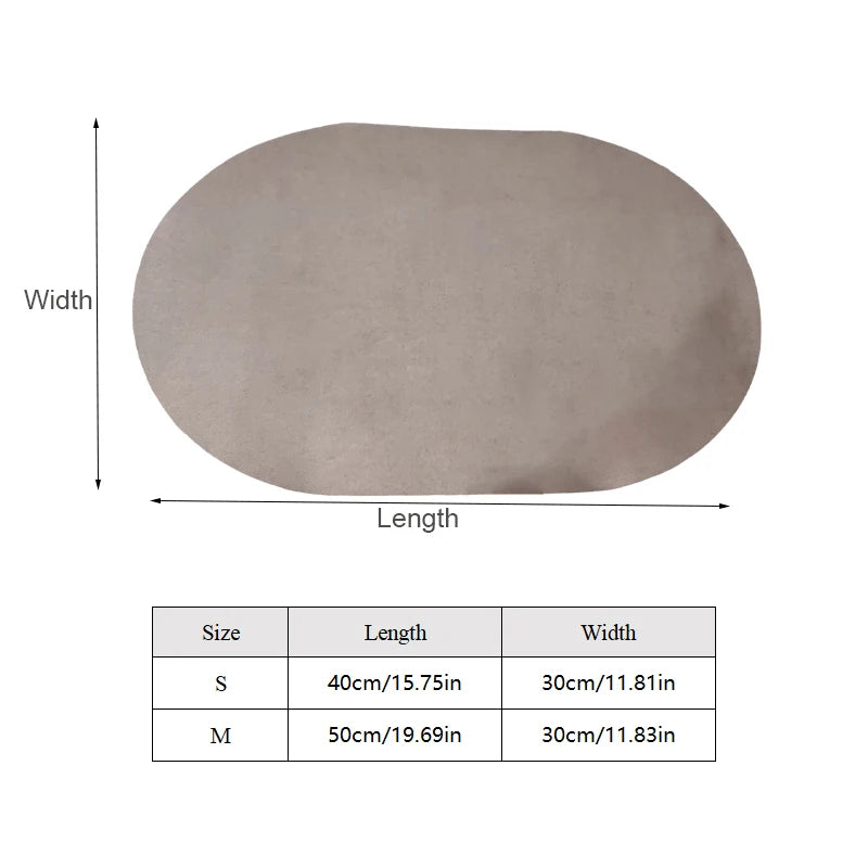 Waterproof Silicone Pet Feeding Placemat; Non-Slip Food & Water Bowl Mat