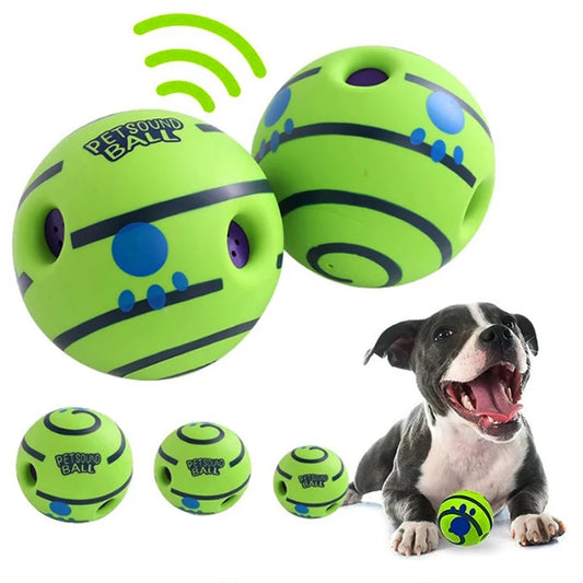 Smart Interactive Ball Toy; Automatic Self-Rolling Enrichment Toy for Bored Dogs & Cats