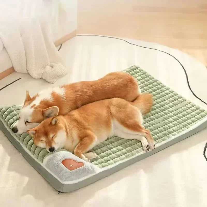 Machine Washable Orthopedic Pet Bed; Anti-Anxiety Calming Dog & Cat Cushion