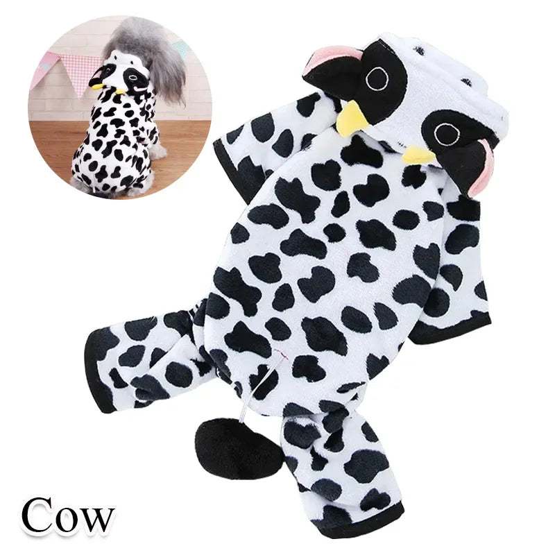 Character Cosplay Fleece Pet Romper