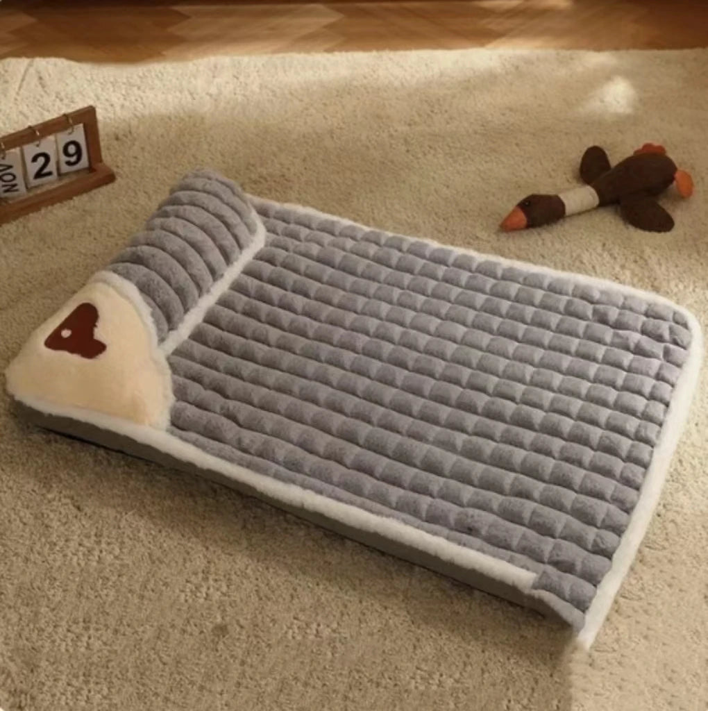 Machine Washable Orthopedic Pet Bed; Anti-Anxiety Calming Dog & Cat Cushion
