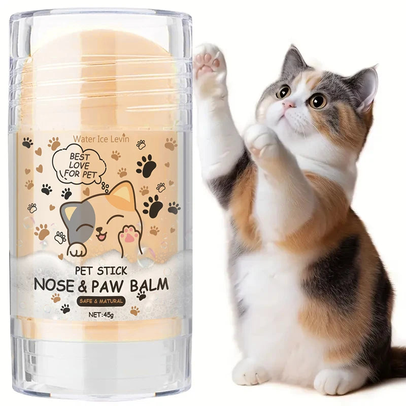 Natural Pet Care Balm; Soothing Organic Paw Pad & Nose Moisturizer for Dogs