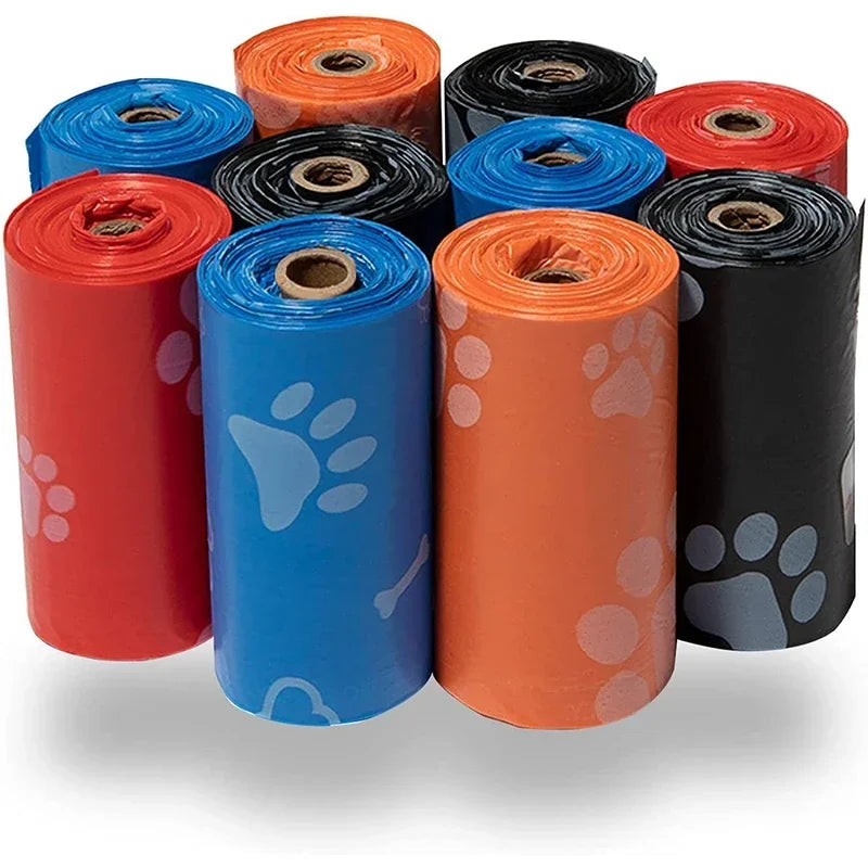 Leak-Proof Dog Waste Bags; Heavy Duty Scented Poop Bags (Bulk Packs)